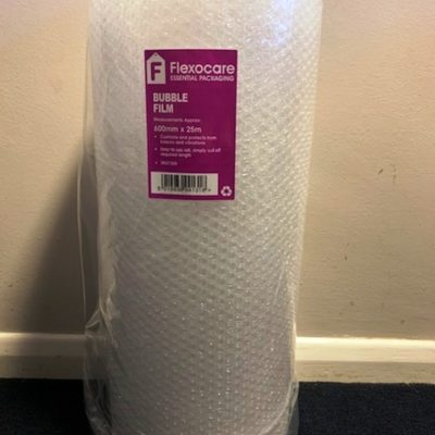 Flexocare 600mm Wide Roll of Bubble Wrap